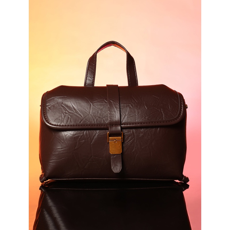 The Solis Sling Bag - Coffee Brown