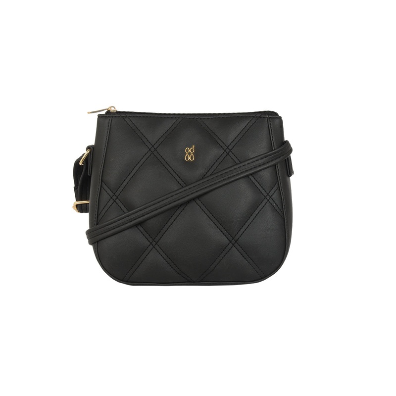 Aubrey 3T5 Black Small Saddle Bags