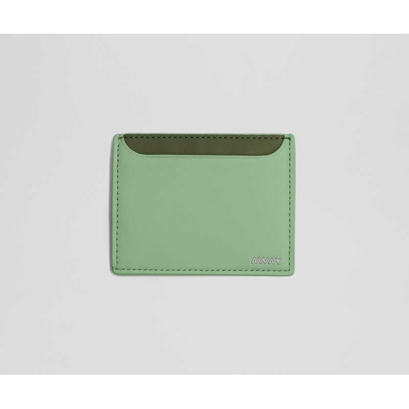 Card Case in Sea Green