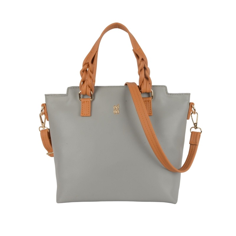Clint Grey Medium Tote Bag