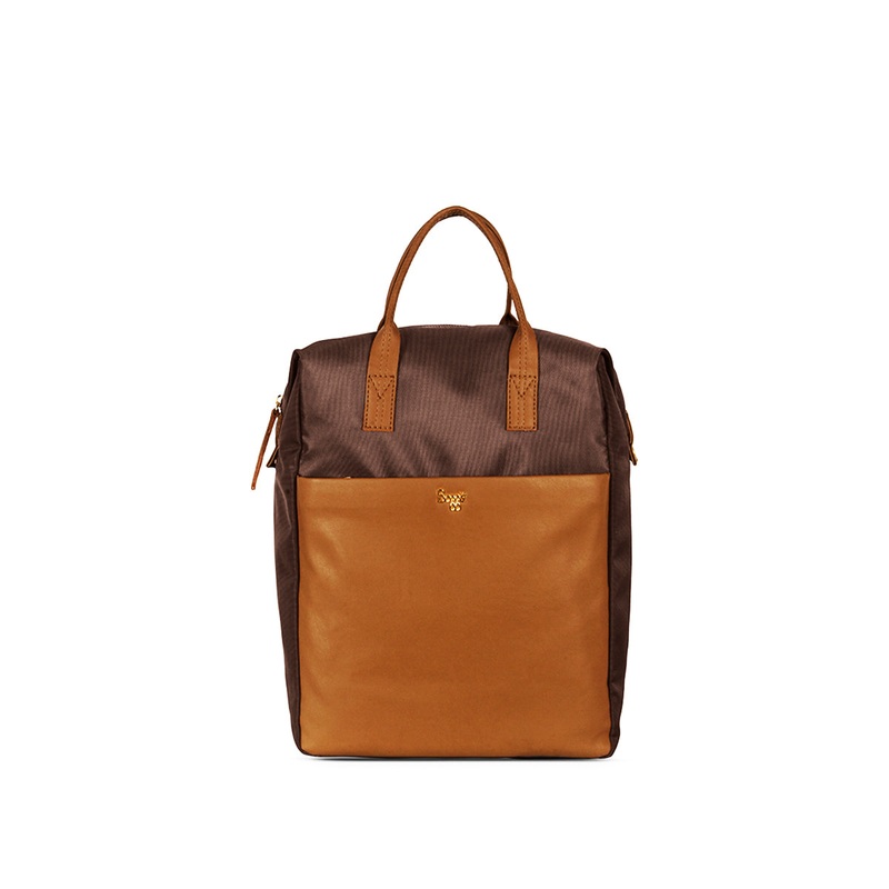 Corona Brown Oversize Backpack Bag