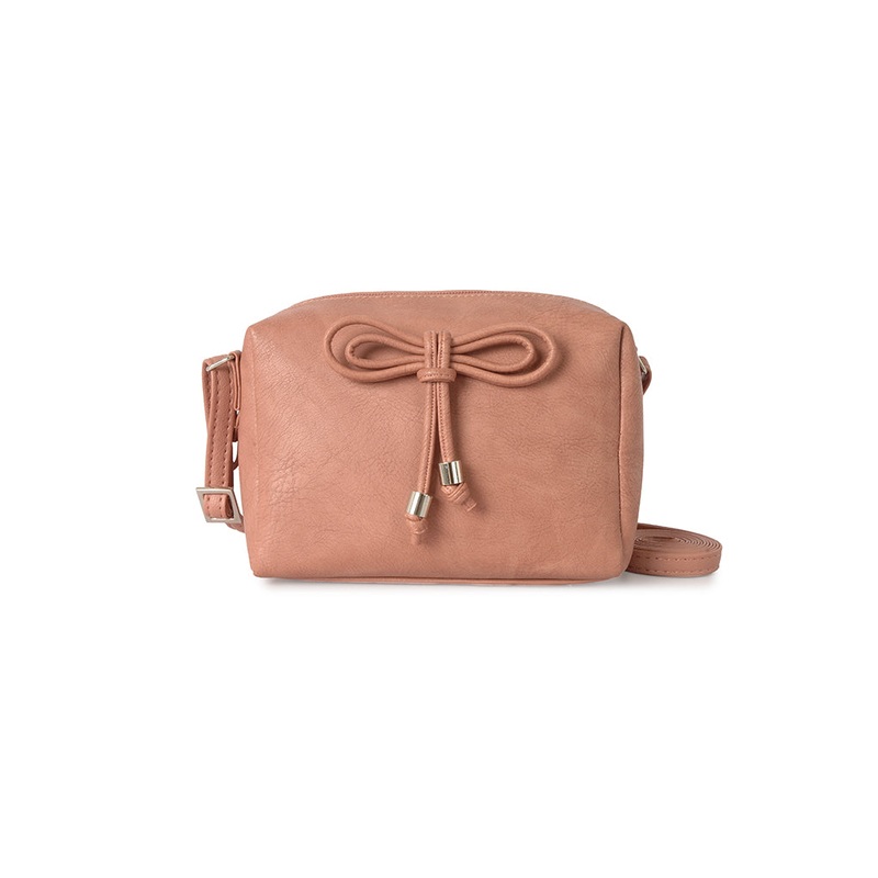Frame Pink Medium Bowling Sling Bag