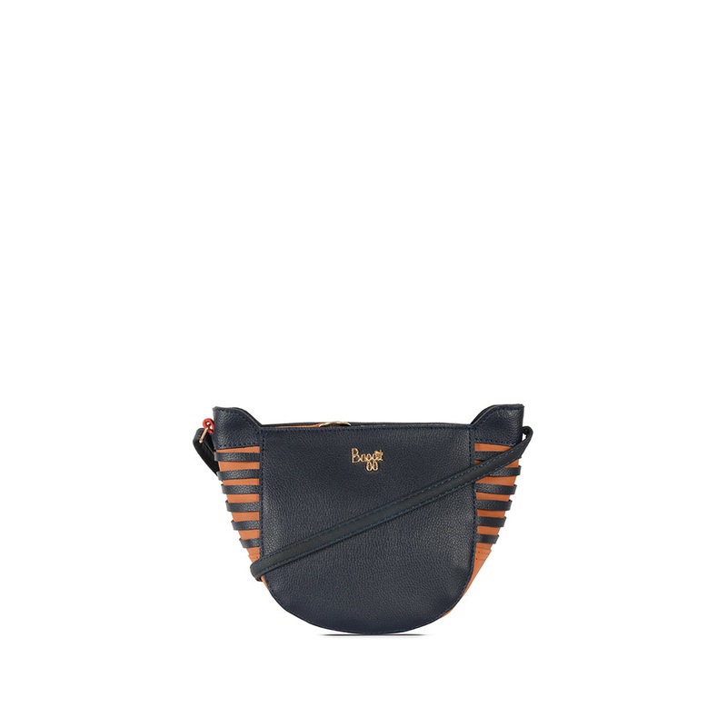 Hideout Blue Oversize Hobo Sling Bag