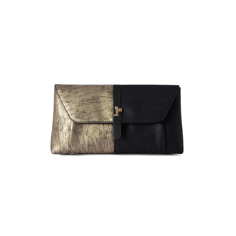 Steffany Gold Small Clutch Bag