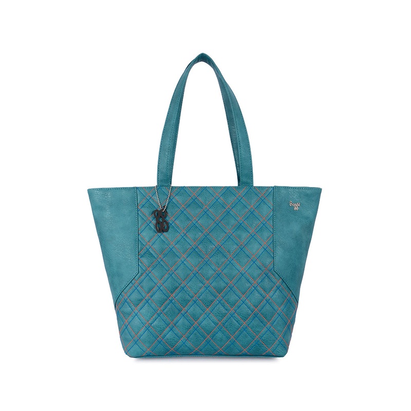 Tying Green Large Tote Bag