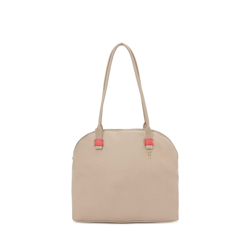 Ziva Beige Medium Shoulder Bag