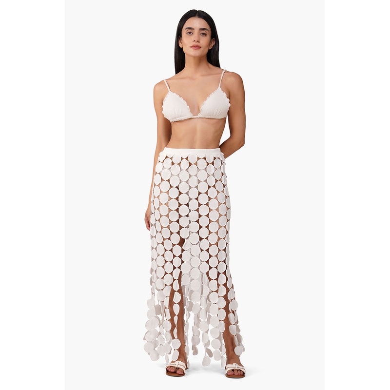 Circles Tassel Fringe Skirt