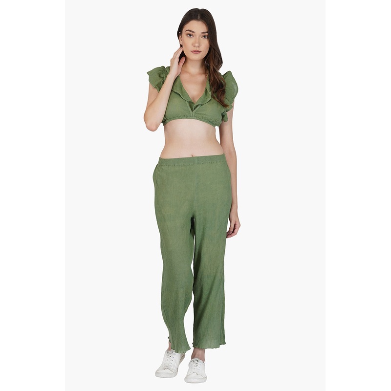 Olivia Cotton Cropped Top
