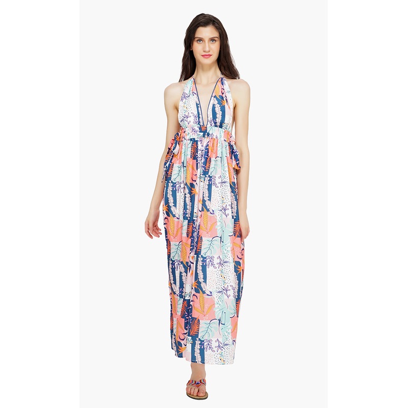 Playful Petals Maxi Dress