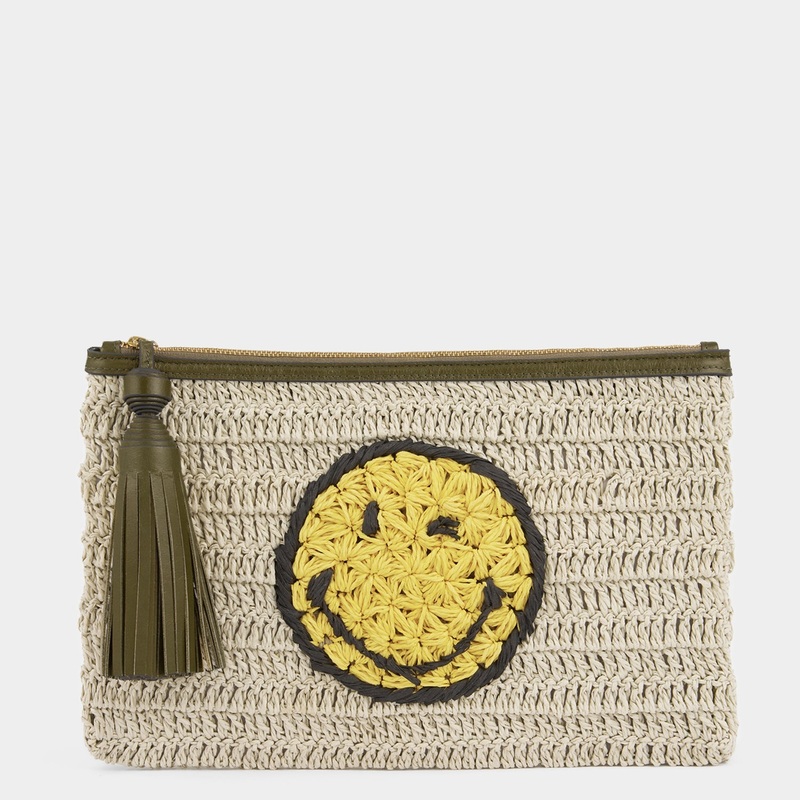 Raffia Wink Pochette