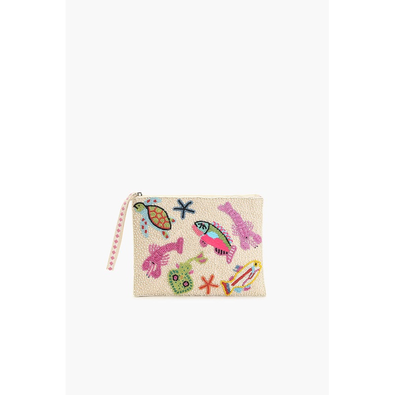 Underwater Tales Beaded Wristlet
