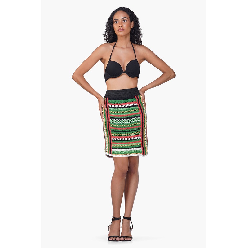 Buttercup Yarn Crochet Skirt