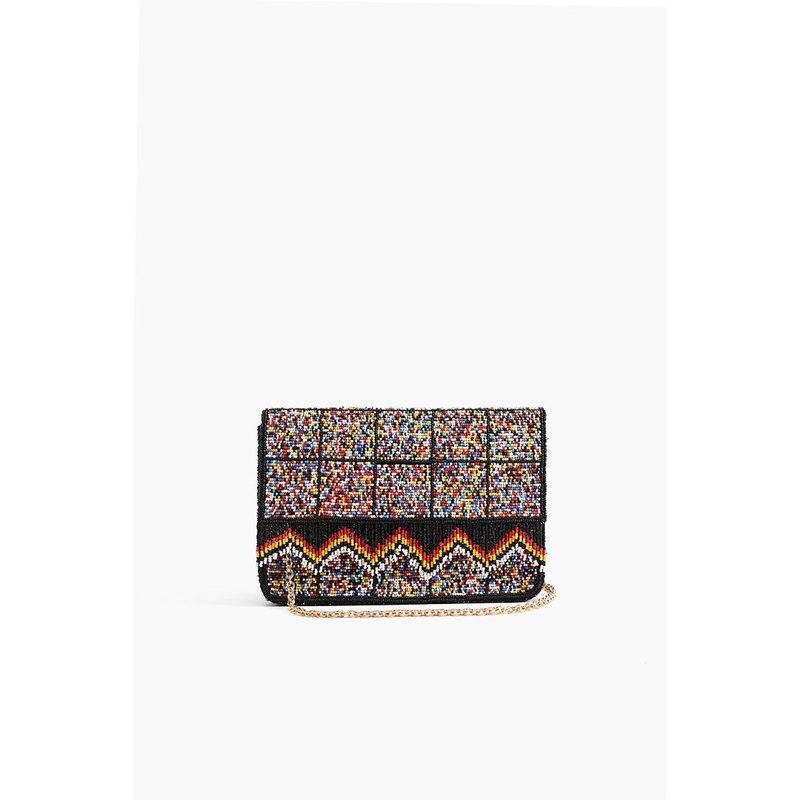 Confetti Fringed Crossbody Bag