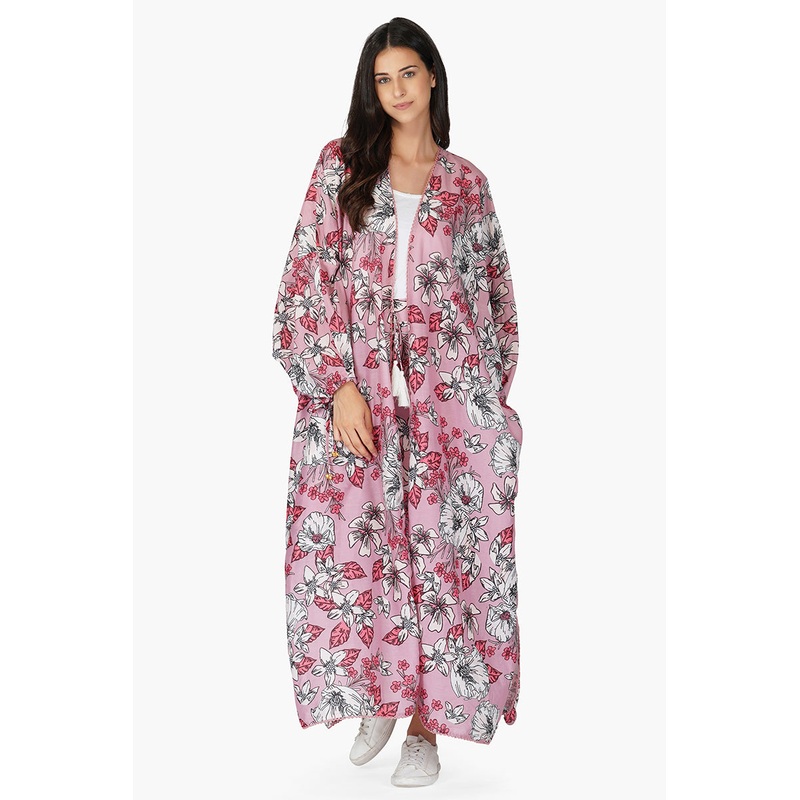 Marsala Floral Kimono