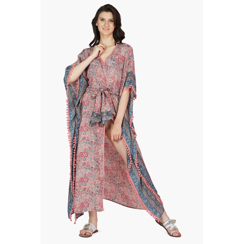 Nina Maxi Kimono Cover Up