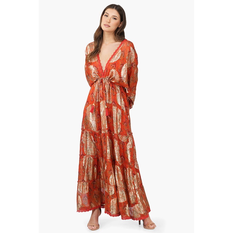 Omnia Tiered Maxi Dress