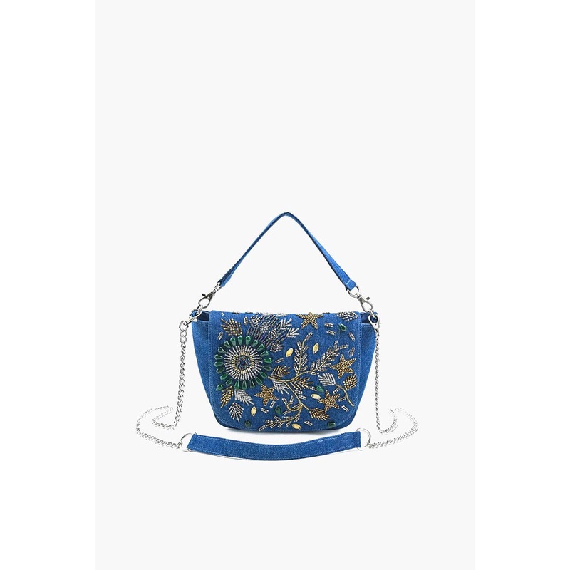 Opal Glitz Embellished Shoulder Bag