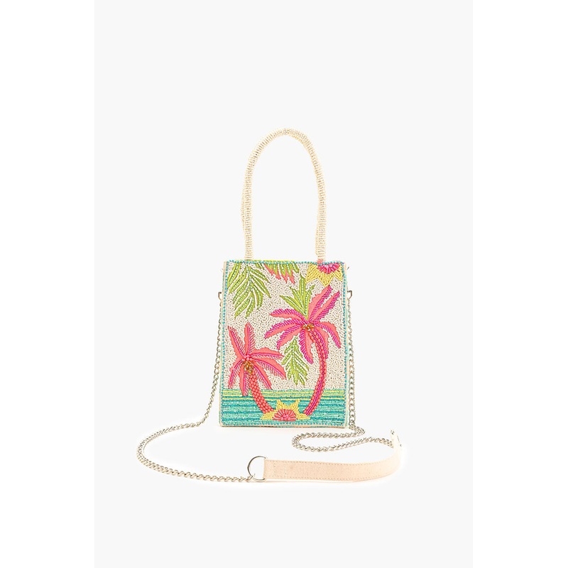 Palms Away Embellished Crossbody bag