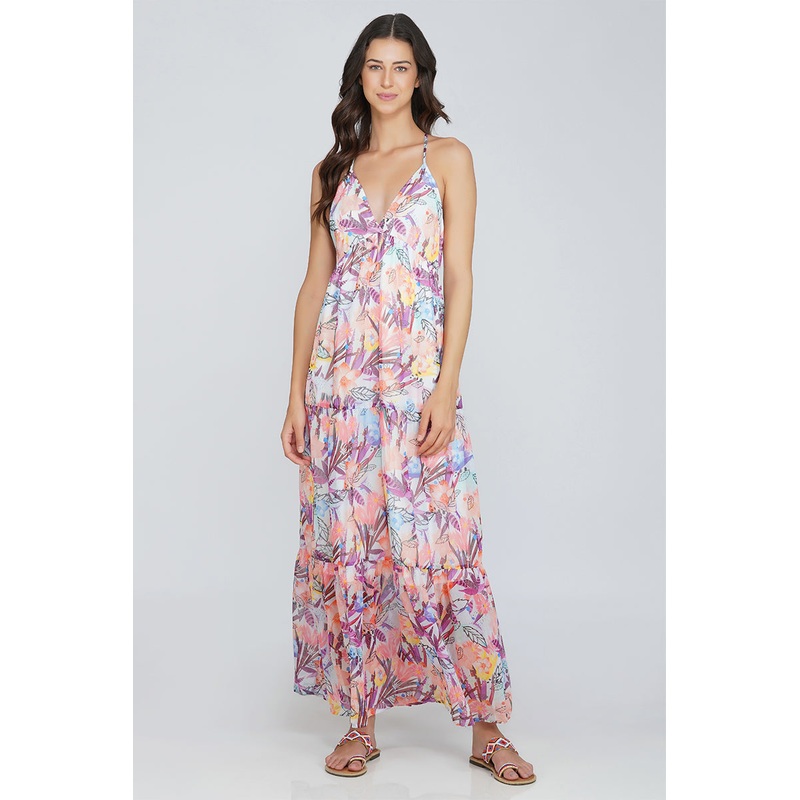 Passion Flower Maxi Dress