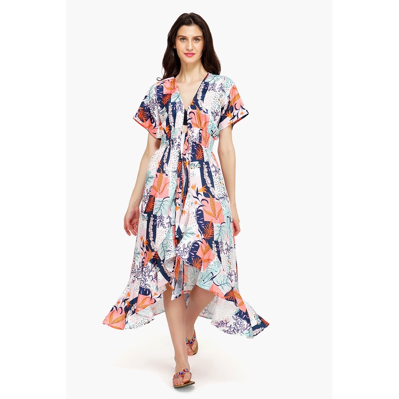 Playful Petals Kimono