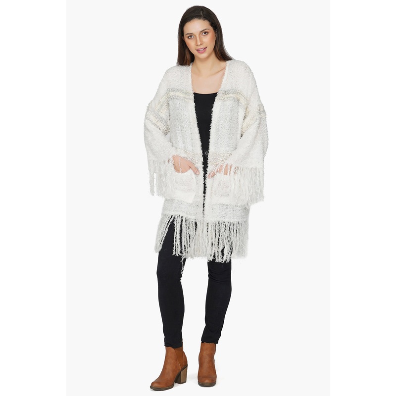 Snow white Winter Oversized Sweater