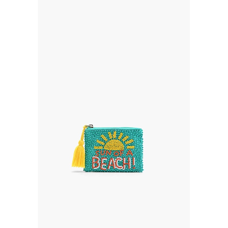 Sun of a Beachi Coin Pouches