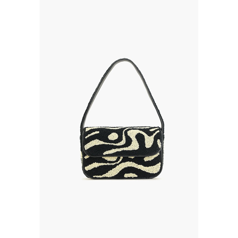 The Soho Inked Tufted Shoulder Bag