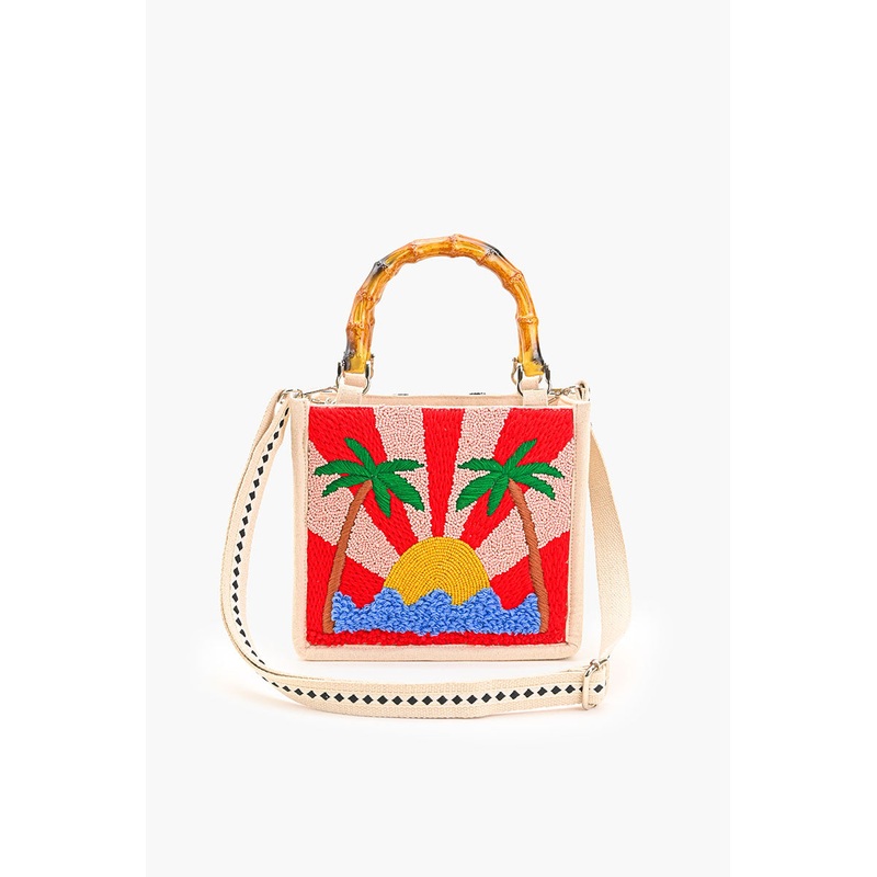 Tropic Like It's Hot Embellished Handbag