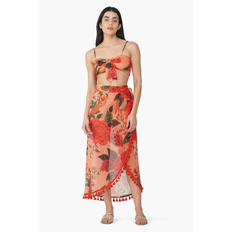 Tropical Bloom Sarong