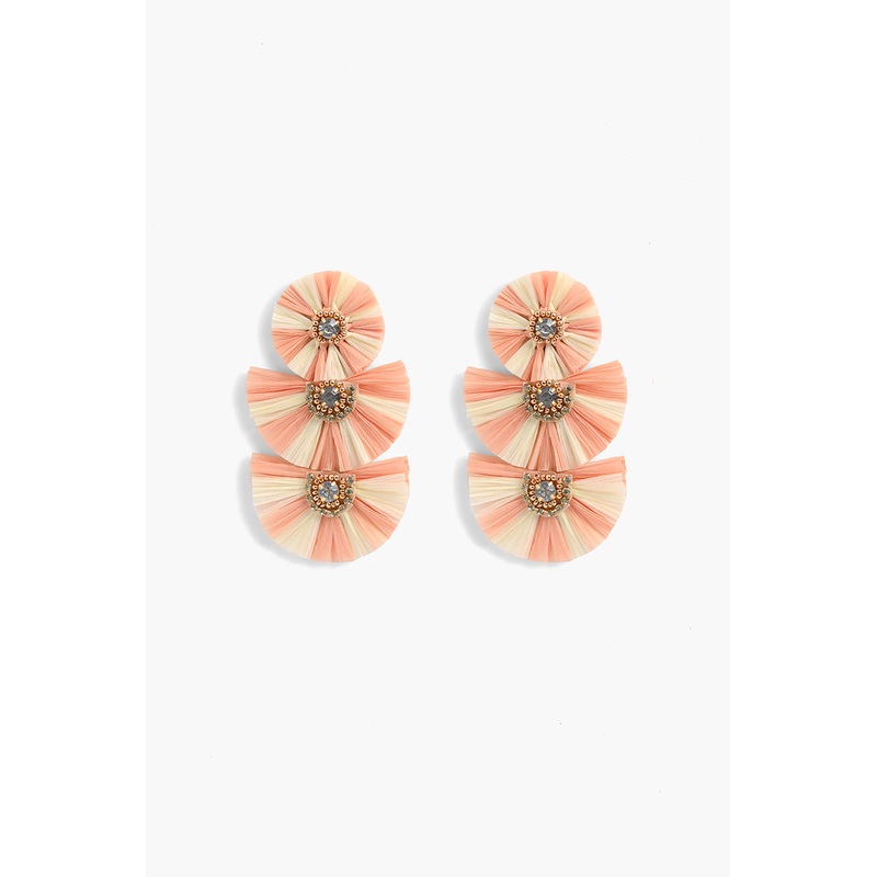 Wild Nights Raffia Earrings