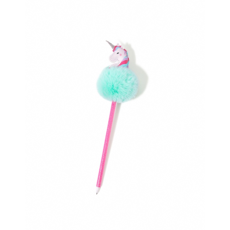 Accessorize Girl Unicorn Pom Pen
