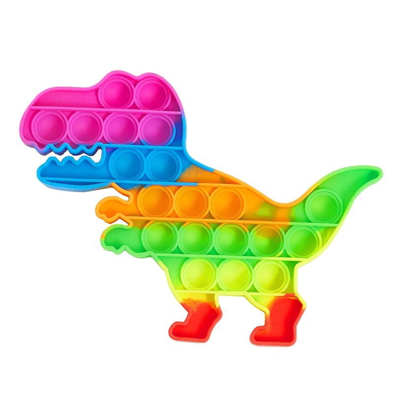 Accessorize London Girl's Dinosaur Push Popper