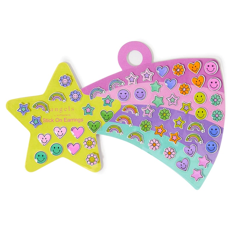 Accessorize London Girl's Shooting Star Stick On Earrings