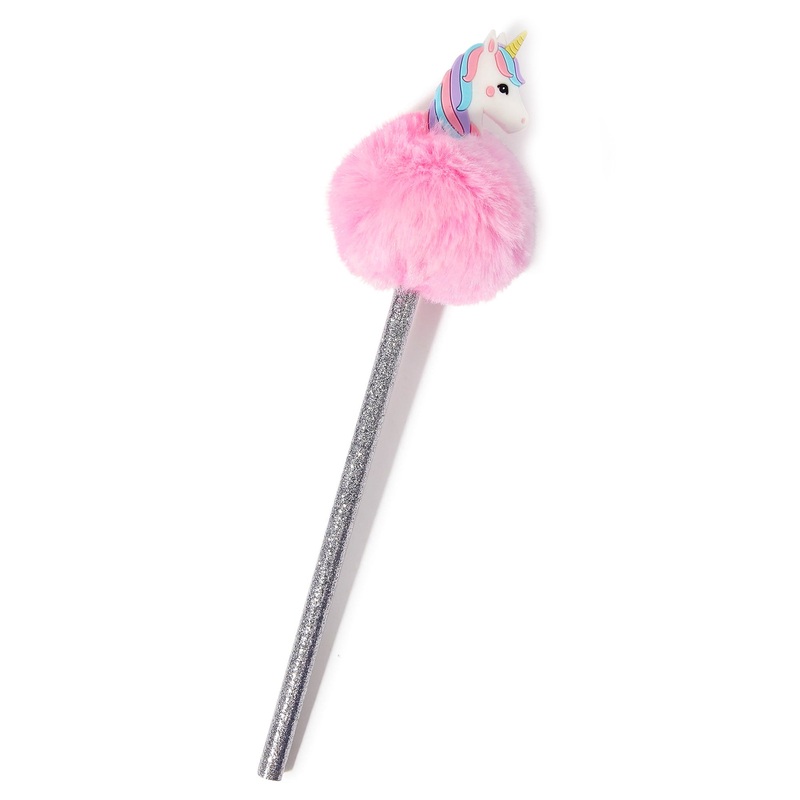 Accessorize London Girl's Unicorn Pom Pencil