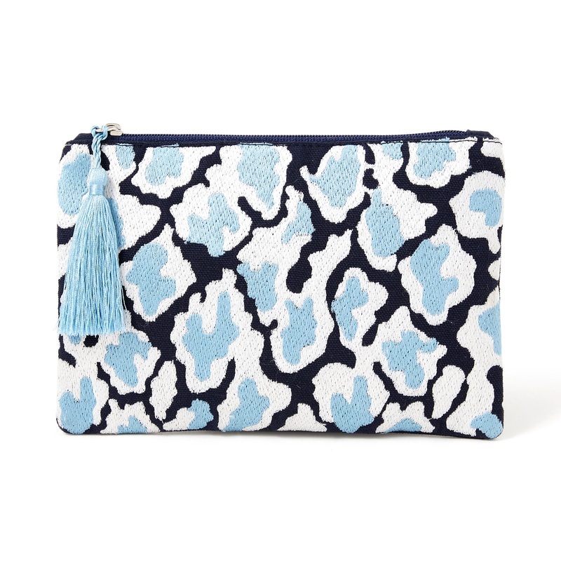 Accessorize London Leopard Print Pouch