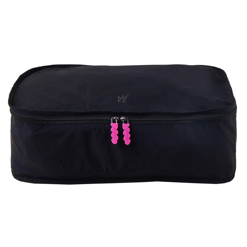 Accessorize London Women's Black Large Travel Packing Cube