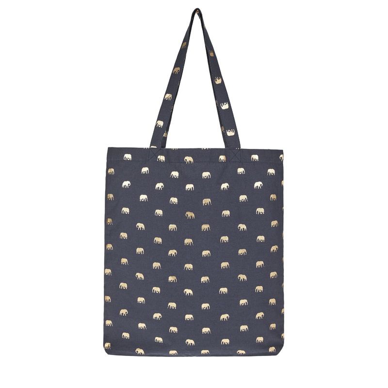 Accessorize London Women's Foiled elephant shopper Bag