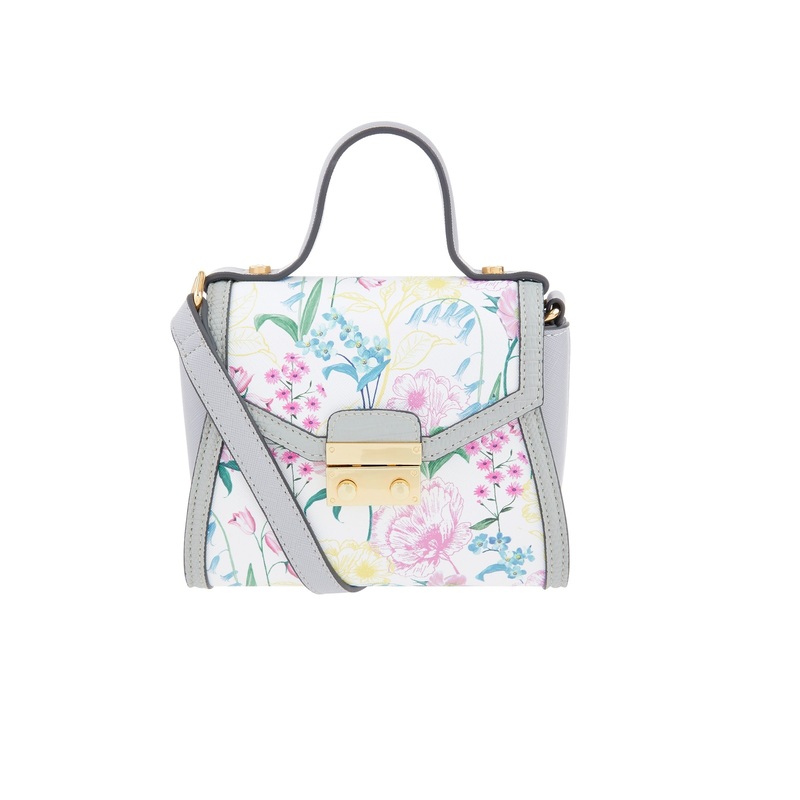 Accessorize London Women's Printed Tilly Tophandle Pastel-Multi