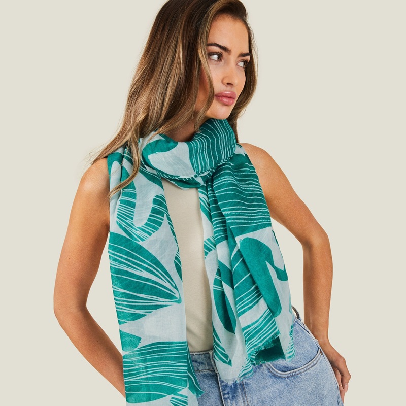 Accessorize London Women's Large Strokes Scarf