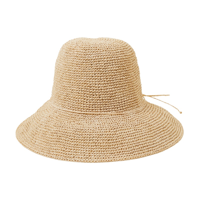 Accessorize London Women's Straw Bucket Hat