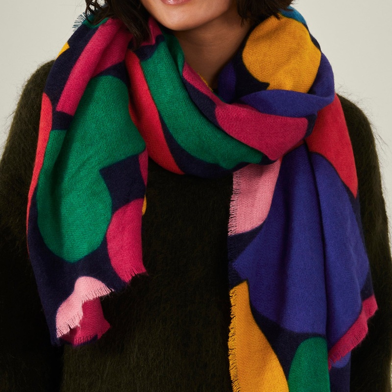 Heart Blanket Scarf