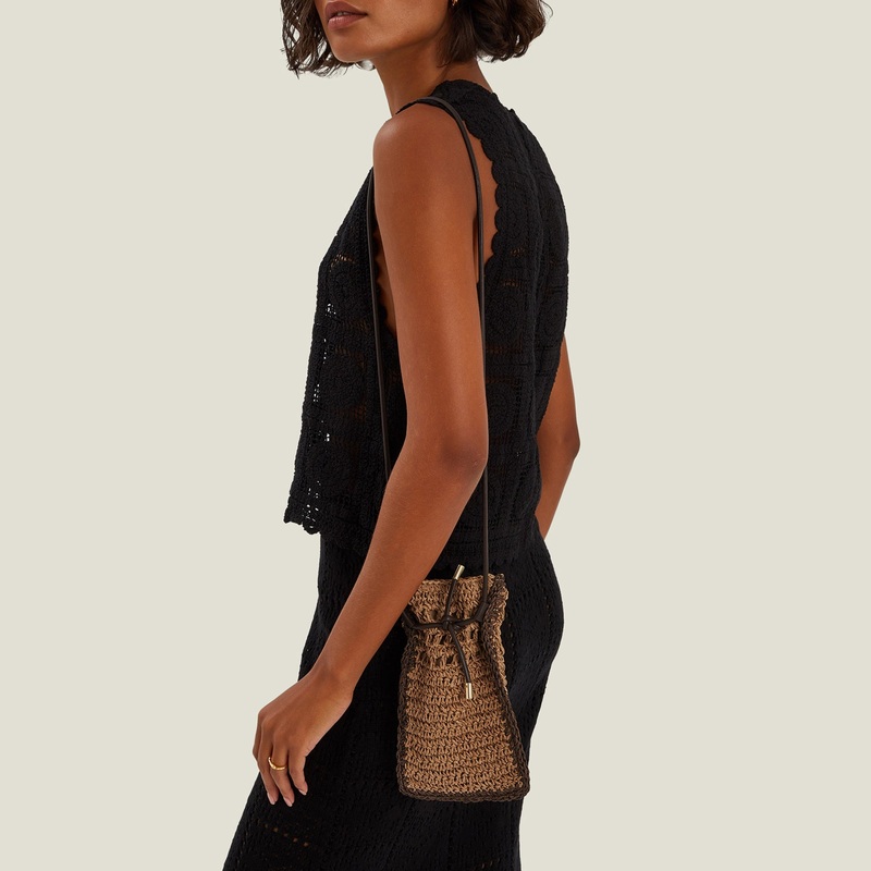Raffia Phone Bag