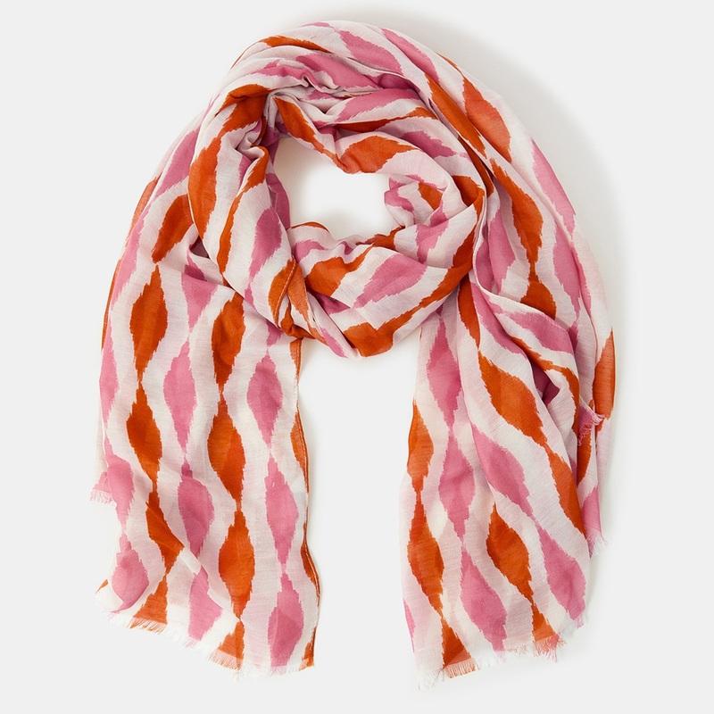 Twist Print Scarf