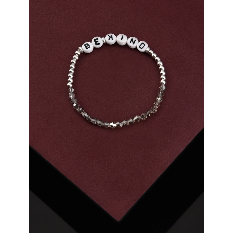 Accessorize London Women's Be Kind Stretch Bracelet