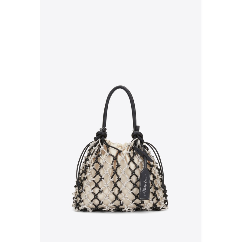 Crystal Macrame Mini Sac