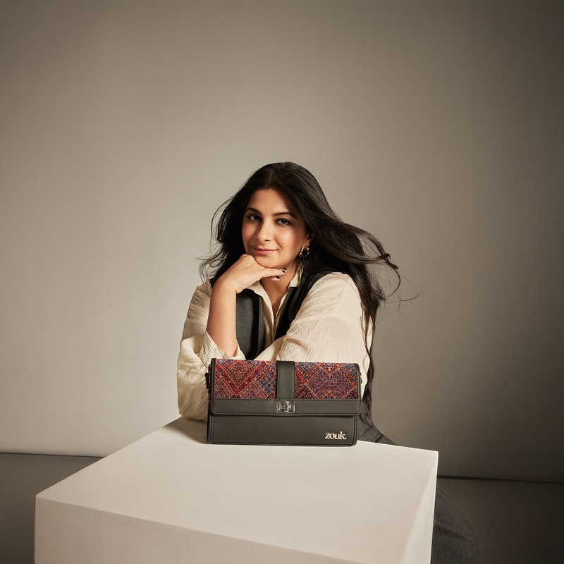 Rhea Kapoor Tarini Clutch - Bhuj Rabari