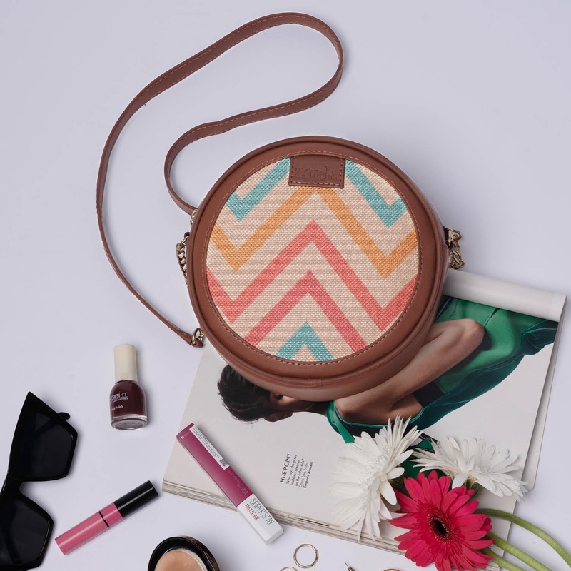 WavBeach Round Sling Bag