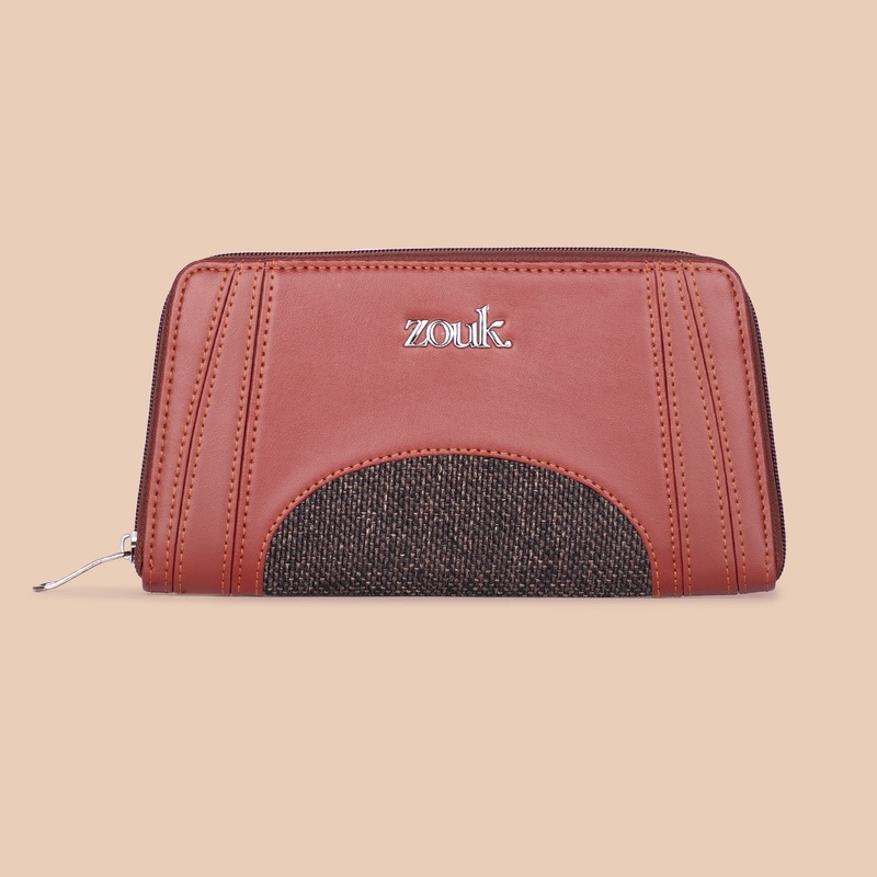Arika Zipper Wallet - Bristel