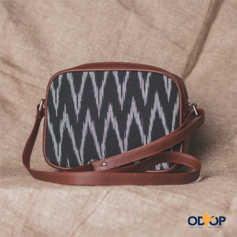 Ikat Wave Sling Bag