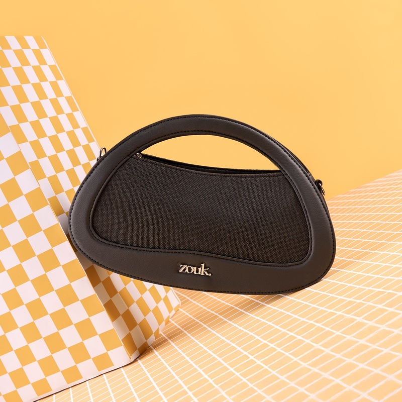 Nadia Sling Bag - Jet Black